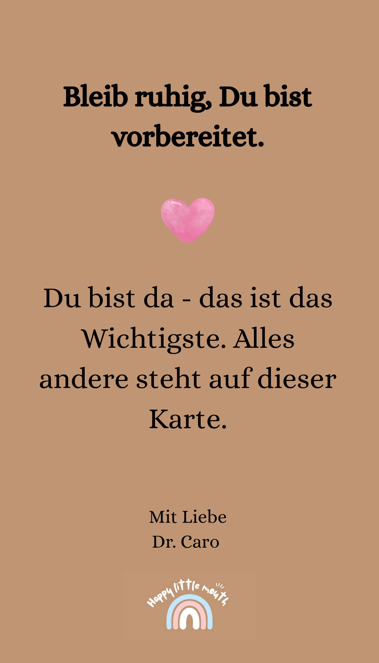 Zahn Notfall-Kärtchen 🦷💕 (PDF Version German)