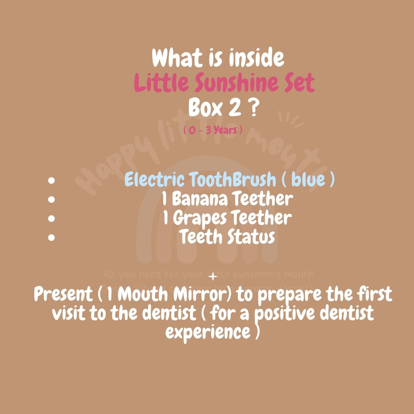 Box 2: Little Sunshine Set 🤍 (0-3 Jahre)